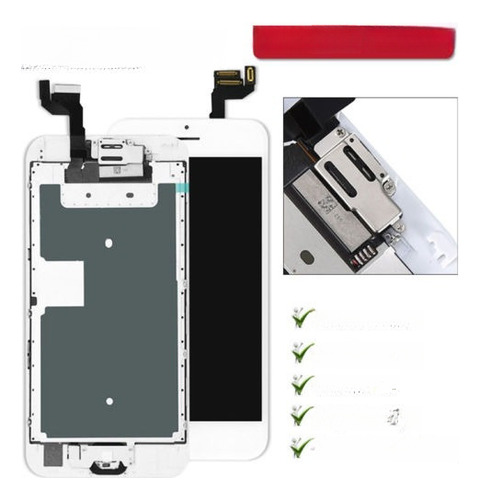 Blanco Para iPhone 6s 4,7  Display Lcd Pantalla Repuesto Dig