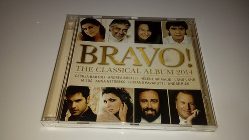 Bravo! The Classical Album 2014 Cd Doble Bartoli Lang Lang 