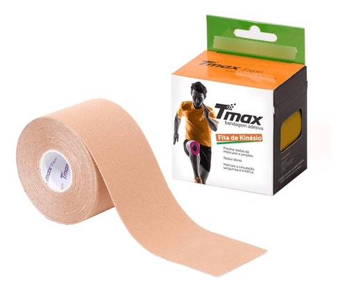 12 Bandagem Elástica Adesiva Funcional Tmax 5cmx5m
