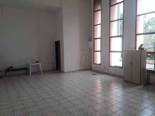 Sala Para Alugar, 116 M² Por R$ 1.600,00/mês - Vila Alto De Santo André - Santo André/sp - Sa0488