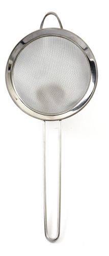 Colador De Acero Inoxidable 10 Cm Plateado 1 Unidad