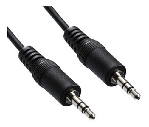 Cable Miniplug 3,5mm 1m Reforzado Nm-c66 Netmak Negro Mp3