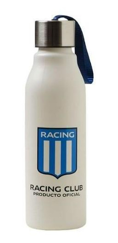 Botella Hidratacion Big Life Racing Blanco Celeste Unisex