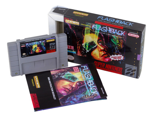 Flashback The Quest For Identity Super Nintendo Completo