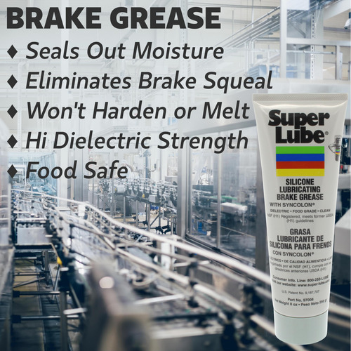 Grasa Lubricante De Silicona Para Frenos Super Lube 97008, 2