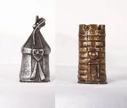 Peças de Xadrez de Ferro - Coleção Medieval