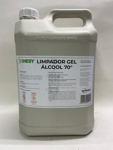 02 Álcool Gel 70% Limpador - Mãos