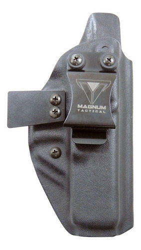 Coldre Kydex Magnum Tactical Glock G17 G20 G22 Preto Destro