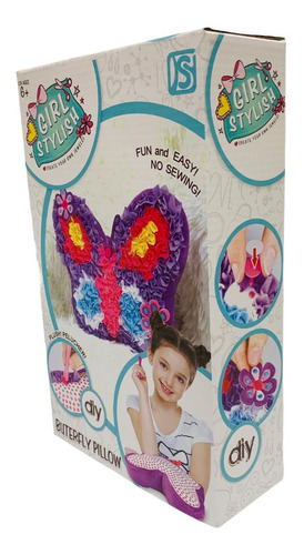 Almohadon Juego De Caja Diy Manualidades Mariposa Hazlo Tu