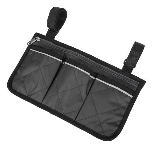Bolsa De Almacenamiento Black Walker Para Silla De Ruedas Mu