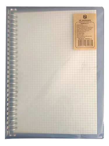 Carpeta Transparente B5 Rellenable C/chico Personalizada