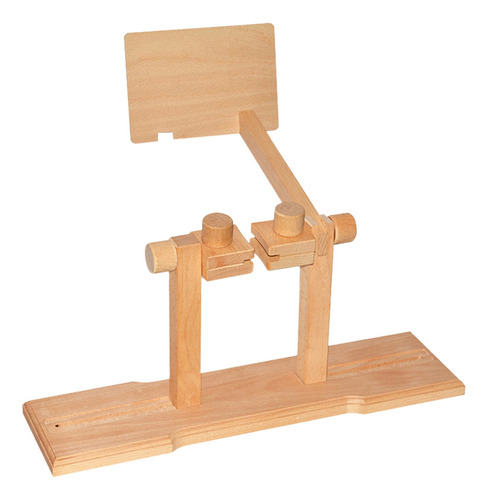 Soporte De Mesa Bordado Lap Marco De Madera Ajustable De