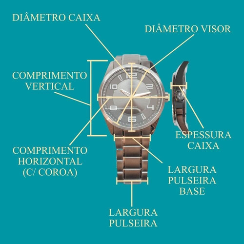 Relógio Feminino Lince Lrgh092l Kv69 Brinde Garantia Nota