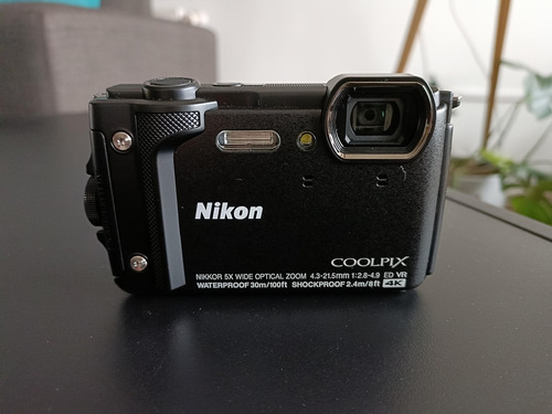  Nikon Coolpix W300 Color Negro - Waterproof