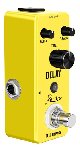 Imagen 4 de 5 de Pedal De Retardo Para Guitarra Rowin Lef-314, Efecto Analógi