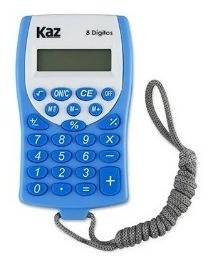 Calculadora De Bolso 8 Digitos Com Cordão-kz5003