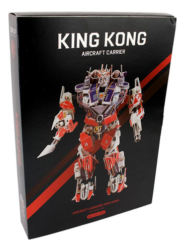 Puzzle 3d Robot King Kong Aircraft Carrier Sh-002 Zilipoo