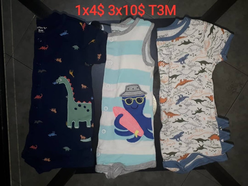 Conjunto Para Bebé Carters Original Rn