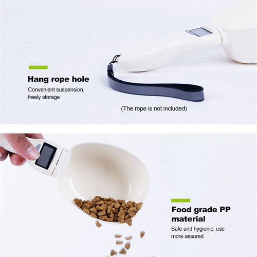 Imagen 2 de 6 de Cuchara Medidora Para Perros, Cocina, Extraíble