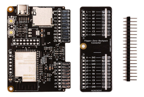 Mochila Esp32 Addon Board Kit Wifi Con Funda Impresa En 3d F