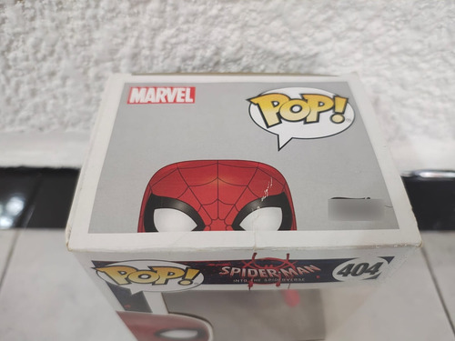Funko Pop Peter Parker 404 Spiderman Into The Spider-verse (Usado)