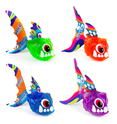 Boley 4-pack Light-up Sea Animal Diving Toys - Catch The Fi.