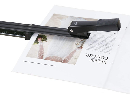 Imagen 3 de 4 de Abrochadora De Brazo Largo Cuaderno Revista Broche 24/6 26/6