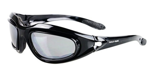 Gafas Sol Polarizadas Motociclismo Uv400 4 Lentes Negro