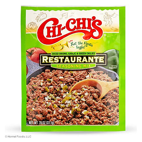 Mezcla De Condimentos Chi Chi's: 24 Sobres De 0.78 Oz.