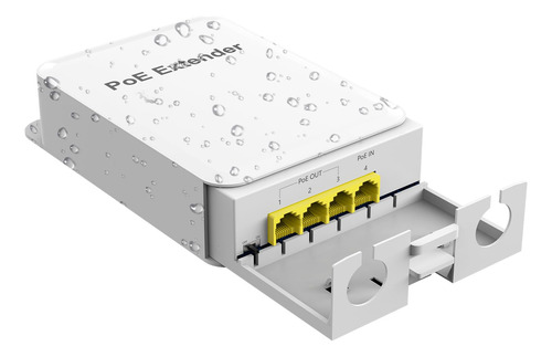 Sodola Extensor Gigabit Poe Para Exteriores De 4 Puertos, Re