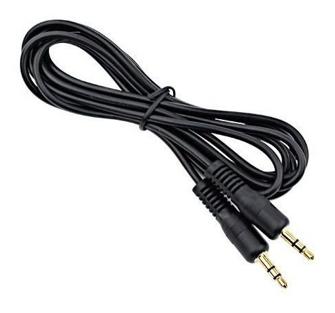 Imagen 2 de 6 de Cable Audio Plug A Plug Metros Sonido Auxiliar Ditron 1.5 M
