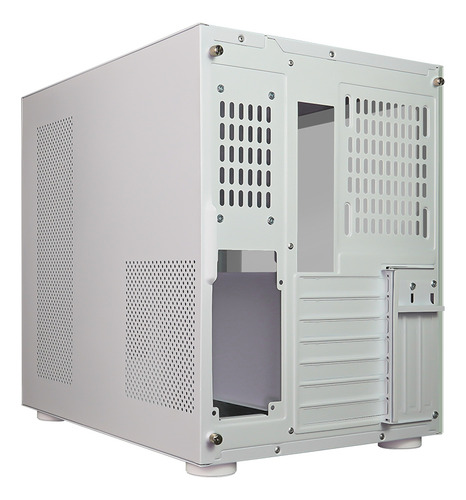 Gabinete Gamer Game Factor Csg700 Color Blanco