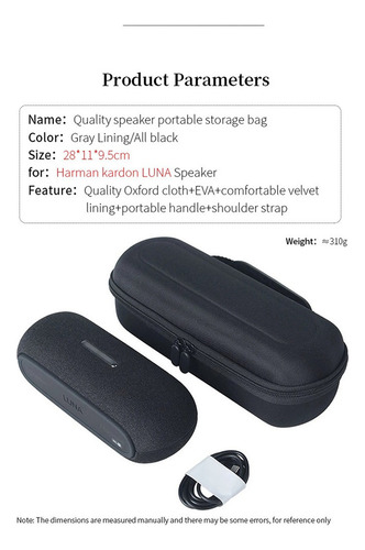 . Organizador Portátil De Audio Para Harman Kardon Luna