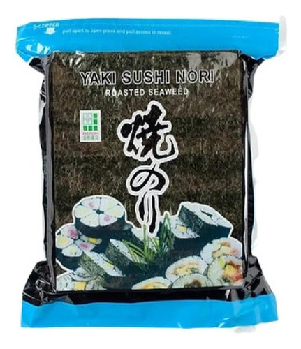 Algas Nori Tostadas Para Sushi Yaki 28 Grs