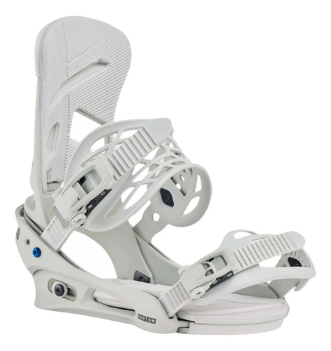 Burton Snowboard Mission fijaciones gray cloud hombre tamaño de los esquíes m