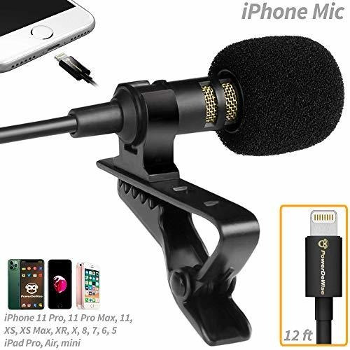 Microfono Lavalier Powerdewise Compatible Con iPhone 7, 7 Pl