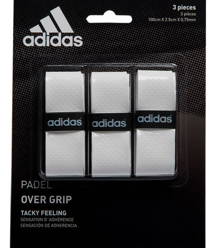 Pack X3 Overgrip Paleta Padel Cubre Grip adidas Confort