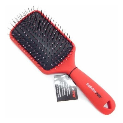 Escova de Cabelo Babyliss Tecnologia Dupla Cerda Paleta Cor Vermelho