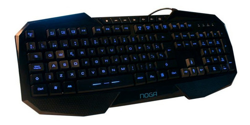 Teclado Gamer Noga Stormer Nkb-380a Retroiluminado Led Usb
