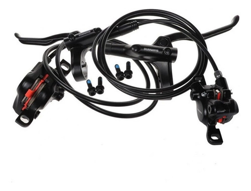Juego De Frenos De Disco Hidráulico Shimano Mt200 Biccle Bik