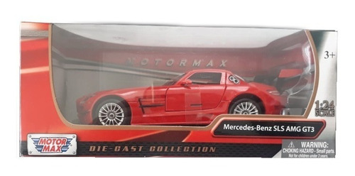 Mercedes Benz Sls Amg Exclusivo Unico! Escala 1:24 Motormax!