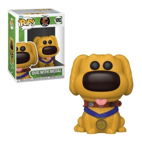 Funko Pop! Disney Pixar - Dug Days: Dug With Medal (1093)