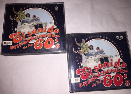 5 Cds El Sonido Enrockecedor De Los 60's Orfeón Selecciones 