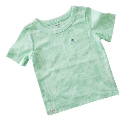 Remera Carters Bebe Verde Agua 24 Meses 