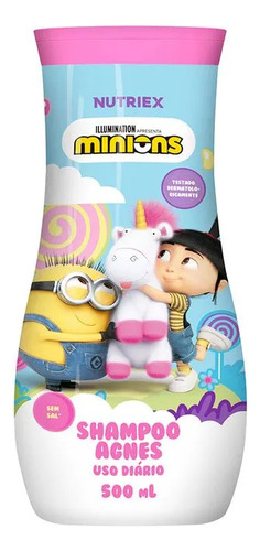 Shampoo Infantil Minions Agnes Nutriex 500ml