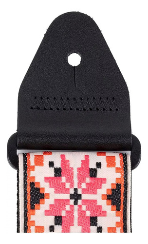Ernie Ball Tahalí Jacquard 5337 Cinnamon Needlepoint Color Rosa Claro
