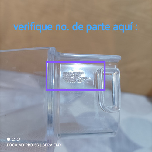 Bandeja Puerta Da63-07417a Refri Samsung Rt38k5982sl (Usado)