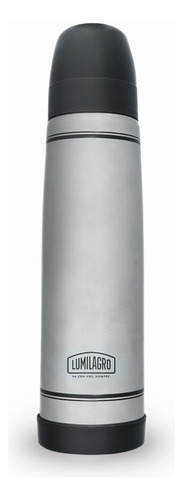 Termo Lumilagro De Acero Inoxidable Luminox 1 Litro Pico Matero Acero