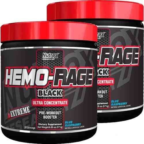 Suplemento en polvo Nutrex Research Hemo-Rage Black Ultra Concentrate