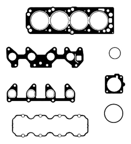 Juego Juntas Descarbonizacion Chev  Ohc 1.6 8v 1999/